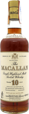 Single Malt Whisky Macallan Spécimen de Collection 10 Ans 70 cl