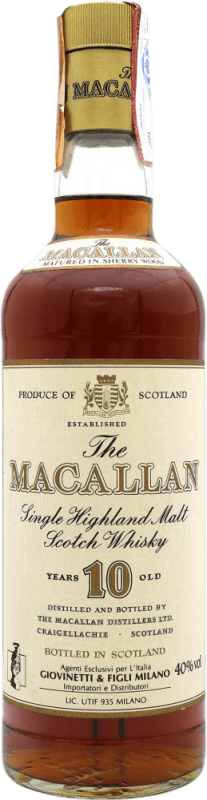 1 548,95 € Kostenloser Versand | Whiskey Single Malt Macallan Sammlerexemplar 10 Jahre