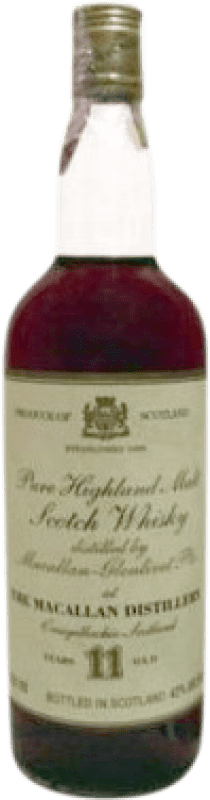 Envoi gratuit | Whisky Single Malt Macallan Royaume-Uni 11 Ans 70 cl Objet de Collection Non Destinée à la Consommation