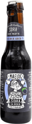 5,95 € | Caixa de 4 unidades Sidra Maeloc Mora Espanha Garrafinha 20 cl