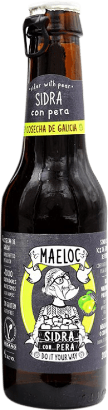 Envoi gratuit | Boîte de 4 unités Cidre Maeloc Espagne Petite Bouteille 20 cl Pear — Poire Envoi gratuit | Boîte de 4 unités Cidre Maeloc Espagne Petite Bouteille 20 cl Pear — Poire