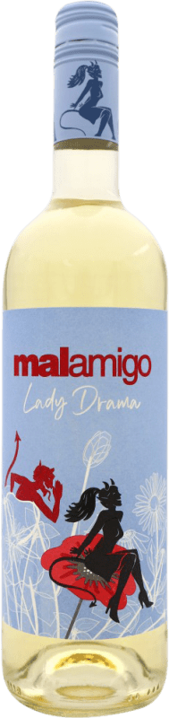 Free Shipping | White wine Malamigo Lady Drama Spain 75 cl