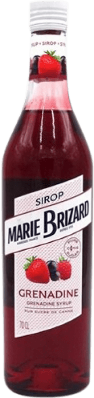 Free Shipping | Cocktail Syrup Marie Brizard Sirope Granadina France 70 cl Alcohol-Free
