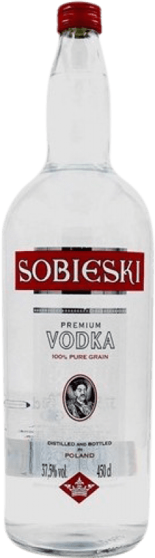 Envio grátis | Vodca Marie Brizard Sobieski Polônia Garrafa Especial 4,5 L