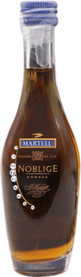 Cognac Conhaque Martell Noblige 300 Tricentenaire Espécime de Colecionador Cognac Garrafa Miniatura 5 cl