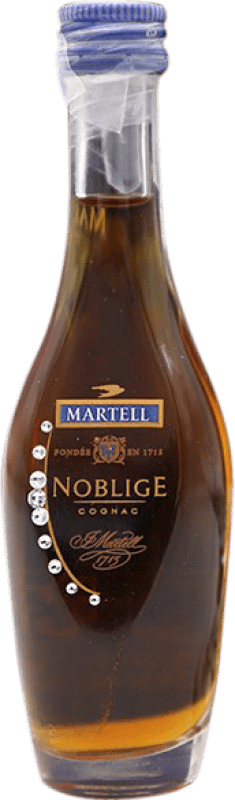 214,95 € Envio grátis | Cognac Conhaque Martell Noblige 300 Tricentenaire Espécime de Colecionador A.O.C. Cognac Garrafa Miniatura 5 cl