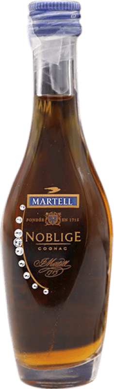 195,95 € Envio grátis | Conhaque Cognac Martell Noblige 300 Tricentenaire Espécime de Colecionador A.O.C. Cognac Garrafa Miniatura 5 cl