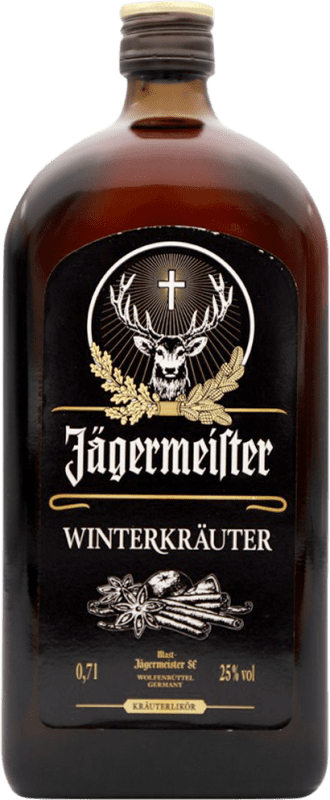 Envío gratis | Licor de hierbas Mast Jägermeister Winterkrauter Alemania 70 cl