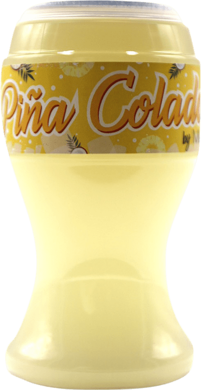 Envio grátis | Schnapps MioVino Espanha Garrafinha 20 cl Piña Colada Envio grátis | Schnapps MioVino Espanha Garrafinha 20 cl Piña Colada