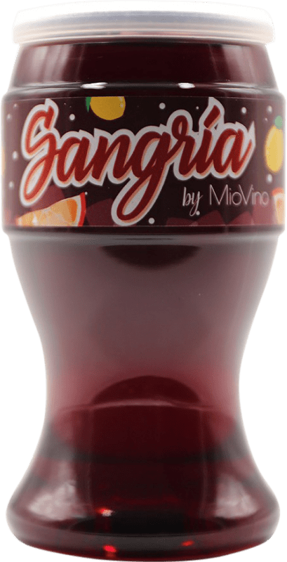 Envio grátis | Sangria Limonada de Vinho MioVino Espanha Garrafinha 20 cl Envio grátis | Sangria Limonada de Vinho MioVino Espanha Garrafinha 20 cl