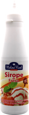 2,95 € | Cocktail Syrup Molino Real. Sirope de Fresa Spain Small Bottle 20 cl Alcohol-Free
