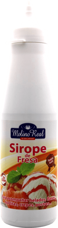 4,95 € Envoi gratuit | Schnapp Molino Real. Sirope de Fresa Petite Bouteille 20 cl