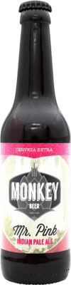 Spedizione Gratuita | Birra Monkey. Mr. Pink Spagna Bottiglia Terzo 33 cl