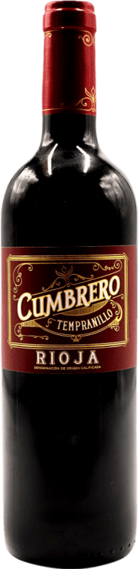 5,95 € | Красное вино Montecillo Cumbrero D.O.Ca. Rioja Испания Tempranillo — Темпранильо 75 cl