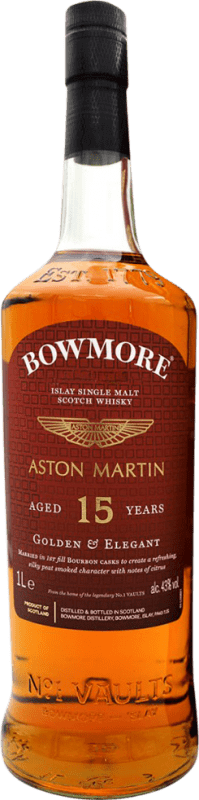 Бесплатная доставка | Односолодовый виски Morrison's Bowmore Aston Martin Шотландия Объединенное Королевство 15 Лет 1 L