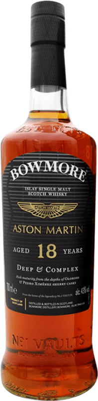 339,95 € Envoi gratuit | Single Malt Whisky Morrison's Bowmore Aston Martin 18 Ans