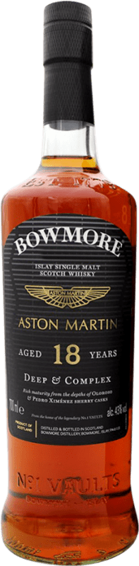 308,95 € Kostenloser Versand | Single Malt Whisky Morrison's Bowmore Aston Martin 18 Jahre