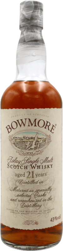 6 761,95 € | Односолодовый виски Morrison's Bowmore Шотландия Объединенное Королевство 21 Лет 70 cl Коллекционный экземпляр Не предназначен для употребления