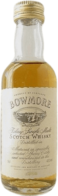 Single Malt Whisky Morrison's Bowmore Spécimen de Collection Bouteille Miniature 5 cl