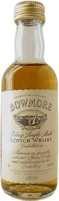371,95 € | Односолодовый виски Morrison's Bowmore Шотландия Объединенное Королевство Мини-бутылка 5 cl Коллекционный экземпляр Не предназначен для употребления