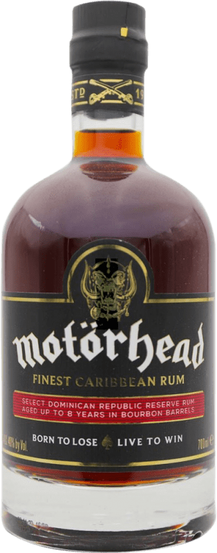 送料無料 | ラム Motörhead Finest Caribbean ドミニカ共和国 70 cl