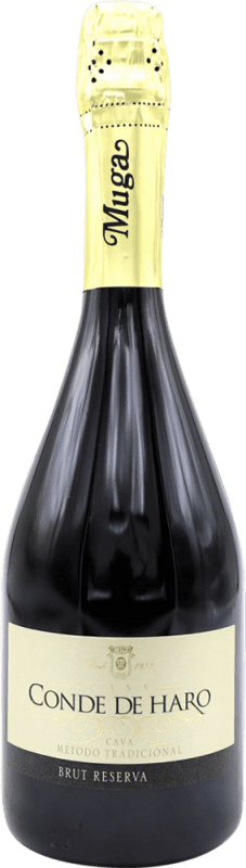 19,95 € | 白スパークリングワイン Muga Conde de Haro Brut 予約 D.O. Cava スペイン 75 cl