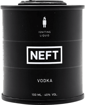 Vodca Neft Garrafa Miniatura 10 cl