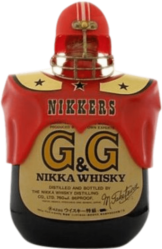 送料無料 | ウイスキーブレンド Nikka Gold & Gold American Football 86 Proof G&G 日本 70 cl