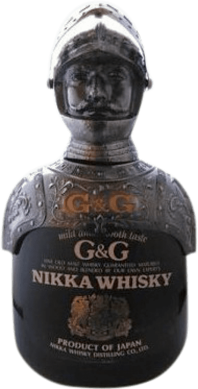 Free Shipping | Blended Whisky Nikka Gold & Gold Knight G&G Silver Edition Japan 70 cl