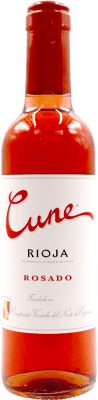 Бесплатная доставка | Розовое вино Norte de España - CVNE Cune D.O.Ca. Rioja Испания Полубутылка 37 cl