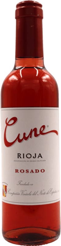 Envio grátis | Vinho rosé Norte de España - CVNE Cune Rosado D.O.Ca. Rioja Espanha Meia Garrafa 37 cl