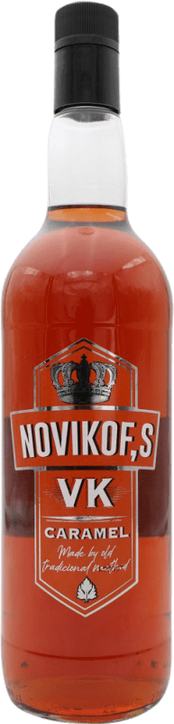 8,95 € | 伏特加 Novikof's. Caramelo 西班牙 1 L