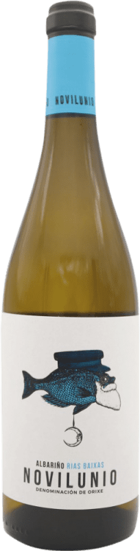 Бесплатная доставка | Белое вино H. Paniagua Novilunio D.O. Rías Baixas Испания Albariño 75 cl