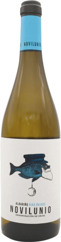 17,95 € Envio grátis | Vinho Branco Miño Novilunio D.O. Rías Baixas
