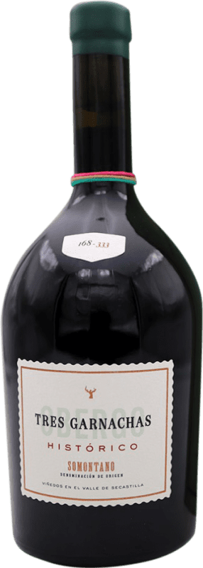 Envoi gratuit | Vin rouge Obergo Obergo Tres Garnachas Histórico D.O. Somontano Espagne 75 cl