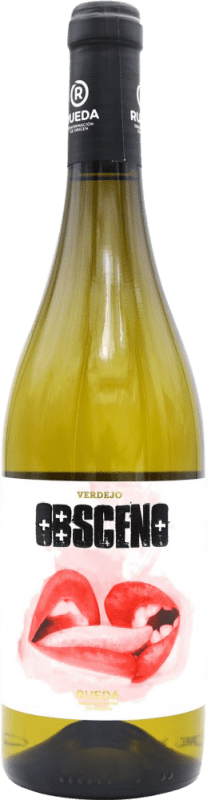 Envoi gratuit | Vin blanc Obsceno D.O. Rueda Espagne 75 cl