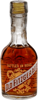 Free Shipping | Bourbon Whisky Old Fitzgerald United States Miniature Bottle 5 cl Collector's Item Not for Consumption