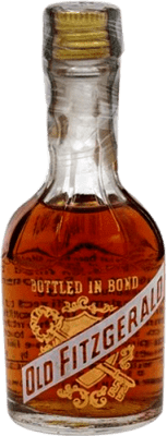 Free Shipping | Whisky Bourbon Old Fitzgerald Collector's Specimen United States Miniature Bottle 5 cl