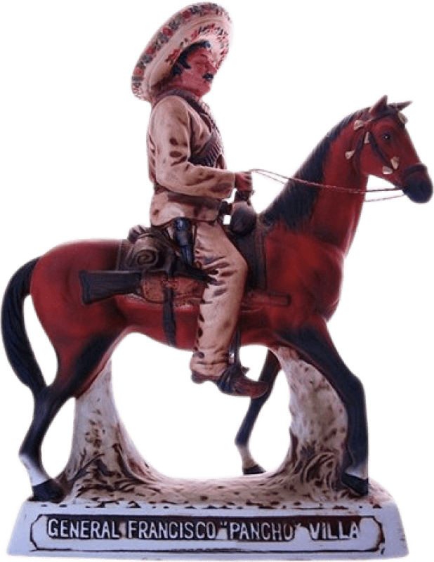 Бесплатная доставка | Текила Oliver & Oliver Pancho Villa Decanter — Декантер, Ceramic Porcelain — Керамический фарфор Мексика 70 cl