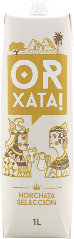 Free Shipping | Soft Drinks Orxata Selection Spain Tetra Brik 1 L Horchata