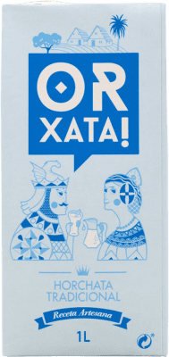 ソフトドリンク Orxata 伝統的 テトラパック 1 L Horchata — オルチャータ