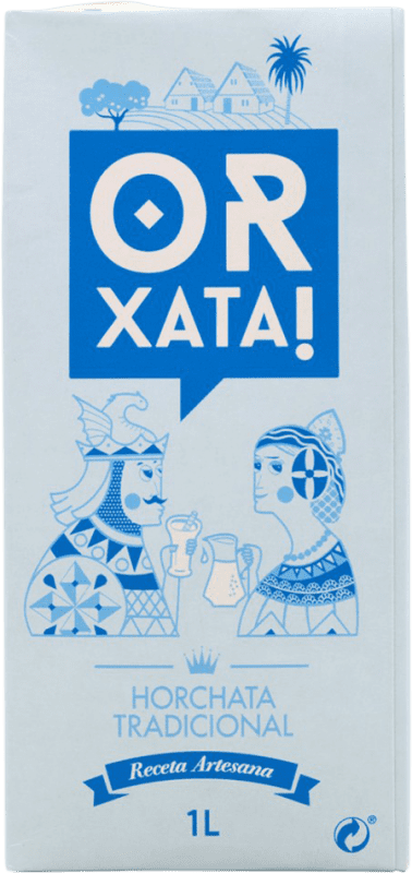 Kostenloser Versand | Getränke und Mixer Orxata Horchata Tradicional Tetrabrick Spanien 1 L