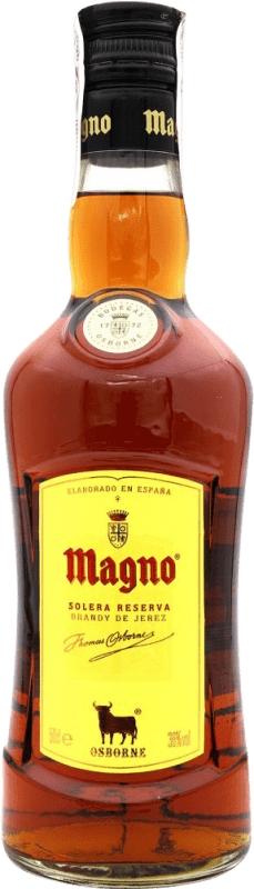 Envio grátis | Brandy Conhaque Osborne Magno Espanha Garrafa Medium 50 cl