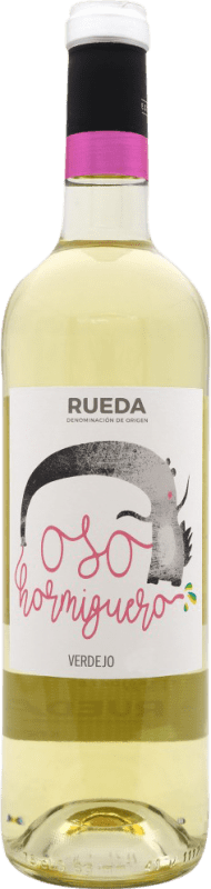 Spedizione Gratuita | Vino bianco Oso Hormiguero D.O. Rueda Castilla y León Spagna 75 cl