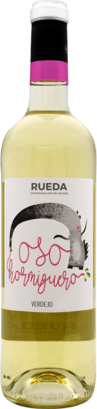 Spedizione Gratuita | Vino Bianco Oso Hormiguero D.O. Rueda Castilla y León Spagna 75 cl