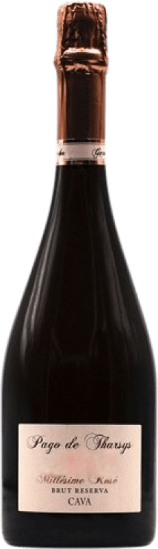 36,95 € 免费送货 | 玫瑰气泡酒 Pago de Tharsys Millésimé Rosé 香槟 预订 D.O. Cava