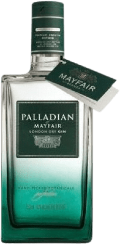 Envio grátis | Gin Palladian. Mayfair Reino Unido 70 cl