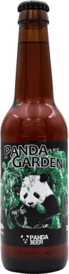 Бесплатная доставка | Пиво Panda Garden Negra Бельгия Бутылка на треть 33 cl