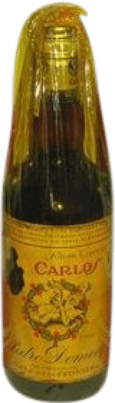 804,95 € Spedizione Gratuita | Brandy Pedro Domecq Fundador Carlos I Caja Morada Esemplare da Collezione