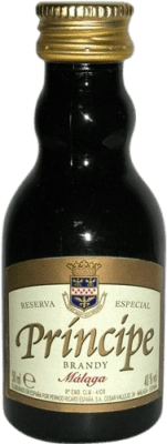 4,95 € Free Shipping | Brandy Pernod Ricard Príncipe Special Reserve — Aged Miniature Bottle 5 cl